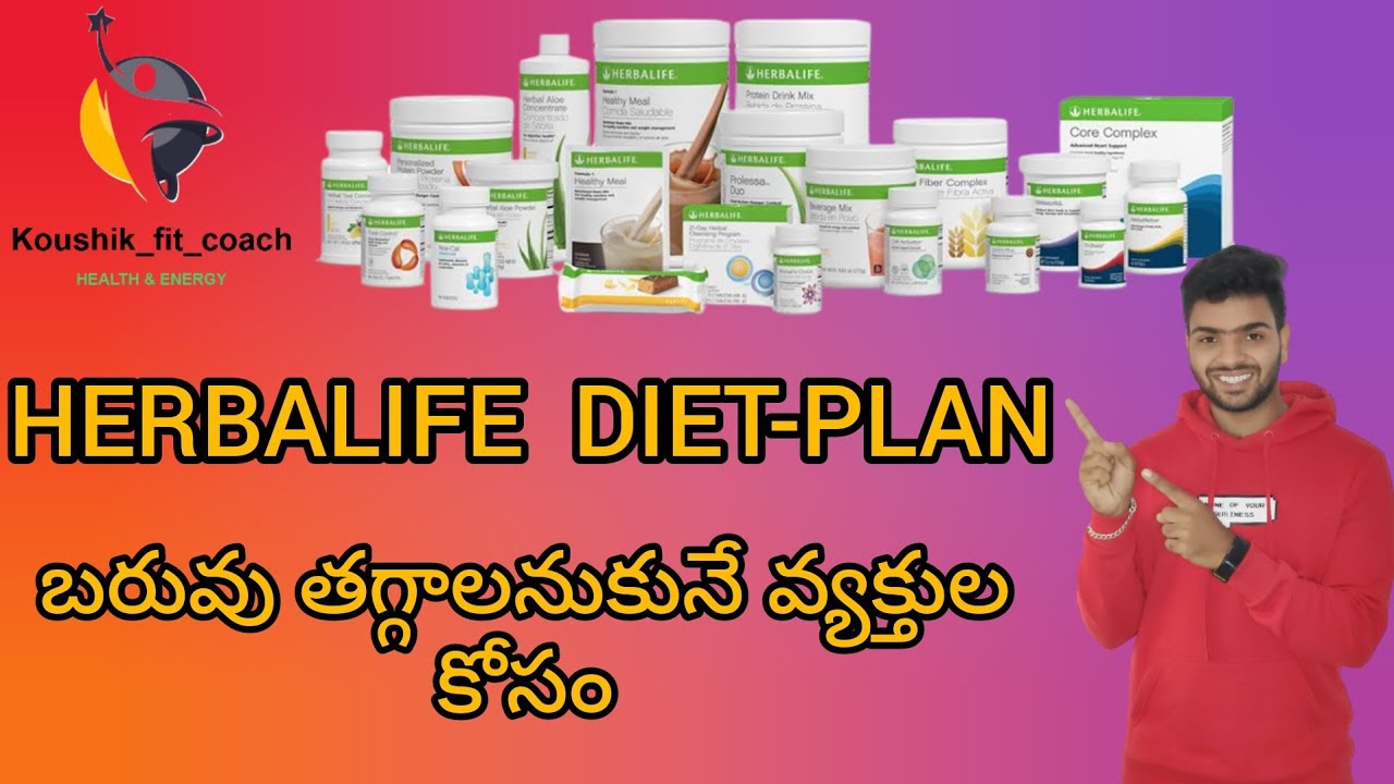HERBALIFE DIET-PLAN IN TELUGU #herbalife #health #formula1 #koushik_fit_coach #fitnessmotivation