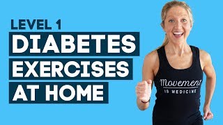 Diabetes exercises at home workout: to help cure (level 1) // caroline
jordan are an important part of your managemen...