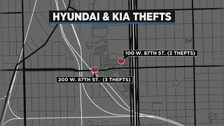 CPD issue alert of more Hyundai/Kia thefts across the city