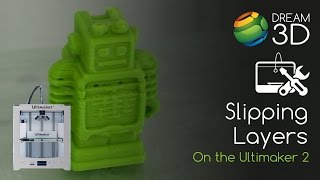Fix Slipping Shifting Layers On The Ultimaker 2 Support Dream 3D