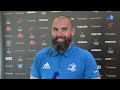 Scott Fardy press conference | Leinster Rugby v Dragons | Guinness PRO14 Rainbow Cup