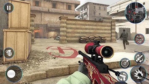 Gun Ops : Anti-Terrorism Commando Shooter : Fps Android Shooting GamePlay FHD. #3