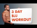 Build strength  conditioning for jiu jitsu with this training split