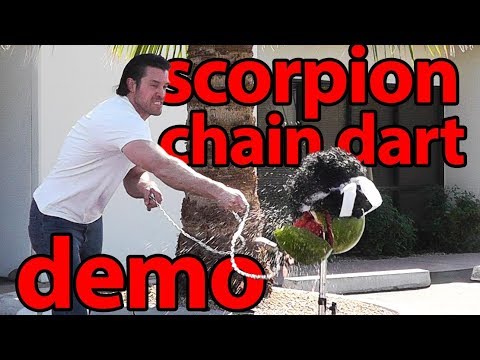 Scorpion Chain Dart Demo  KarateMart.com 