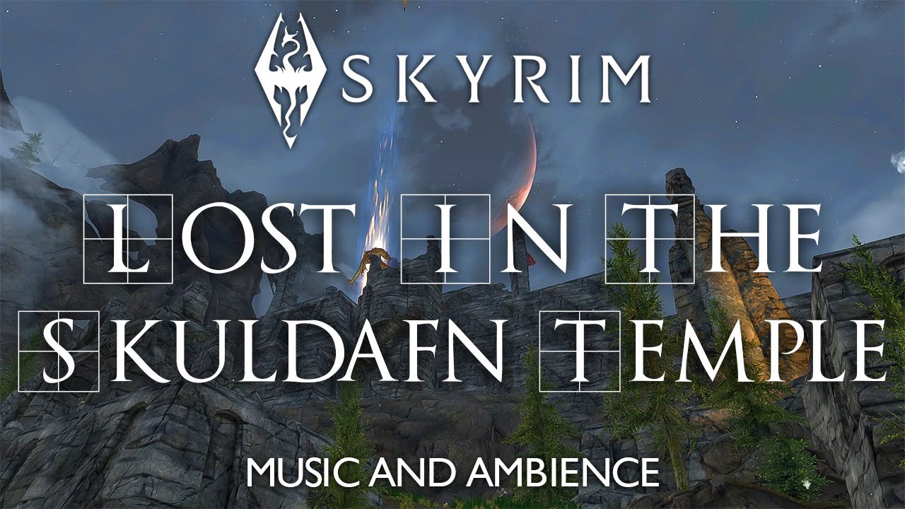 Lost In The Ancient Skuldafn Temple | Festive & Wintry Ambience | Music and Ambience