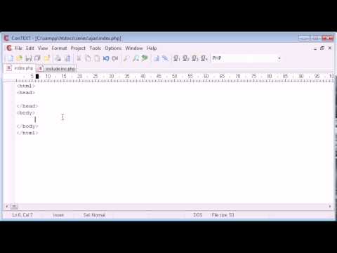 172   Loading in file Contents to a DIV Part 1   PHP Tutorials