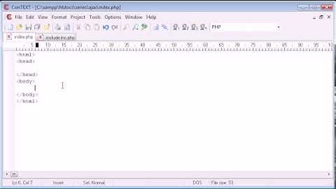 172   Loading in file Contents to a DIV Part 1   PHP Tutorials