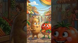 ☺aalu tamatar ki dosti#yt short vidieo#trending shorts#trending
