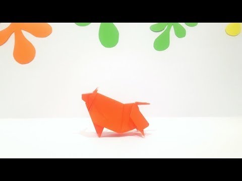 Origami Bull Tutorial Origami Bull Tutorial (How to fold) - YouTube
