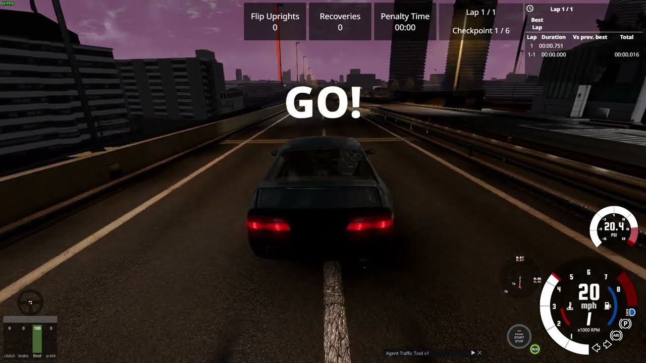 BeamNG C1 Bridge Loop