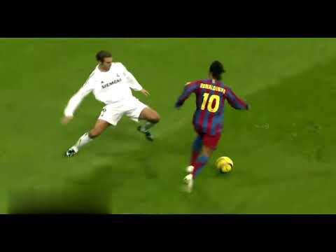 مهارات رونالدينهو وجنون المعلقين