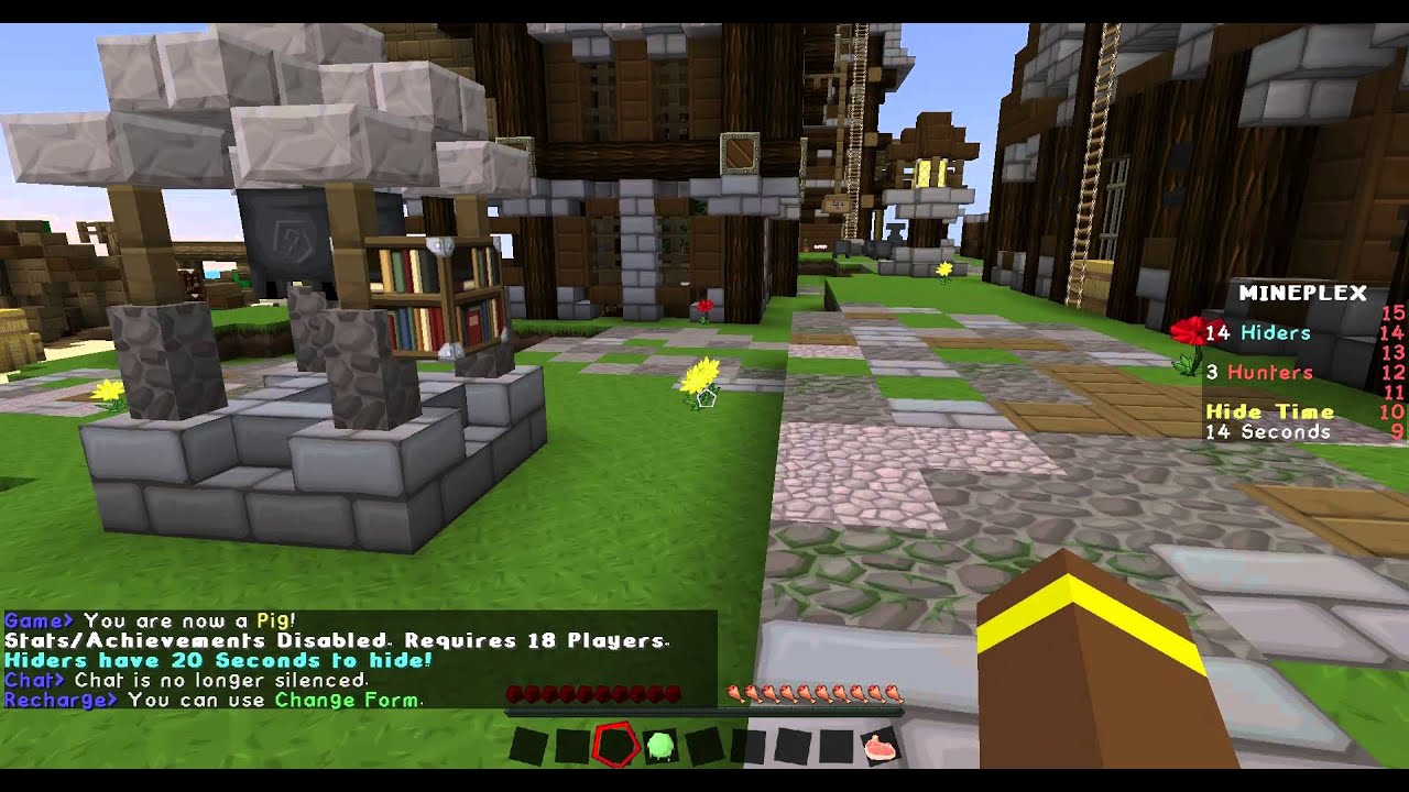 Let's Play Minecraft Mineplex #5 - YouTube