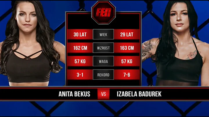 Izabela Badurek vs Anita Bekus fight highlights