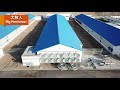 Big herdsman Quality Project Inner Mongolia broiler  Auto cage farm