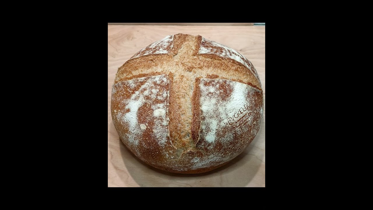 Pane integrale al 50% cotto in pentola