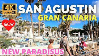 SAN AGUSTIN Gran Canaria February 2024 🔴 Corallium Beach Hotel to Paradisus Gran Canaria Hotel