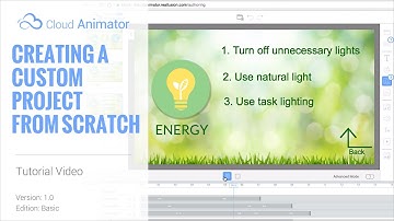 Cloud Animator Tutorial - Creating a Custom Project from Scratch