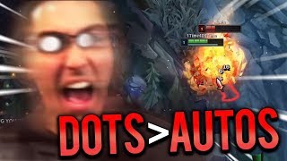 DOT DYR TOP VS TRYNDAMERE | YOU CAN'T TRADE DOTS WITH AUTOS!!!  Trick2g