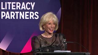 2019 Literacy Partners Gala Lesley Stahl