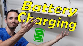 Building a Battery Charging Shelf! (In my closet)