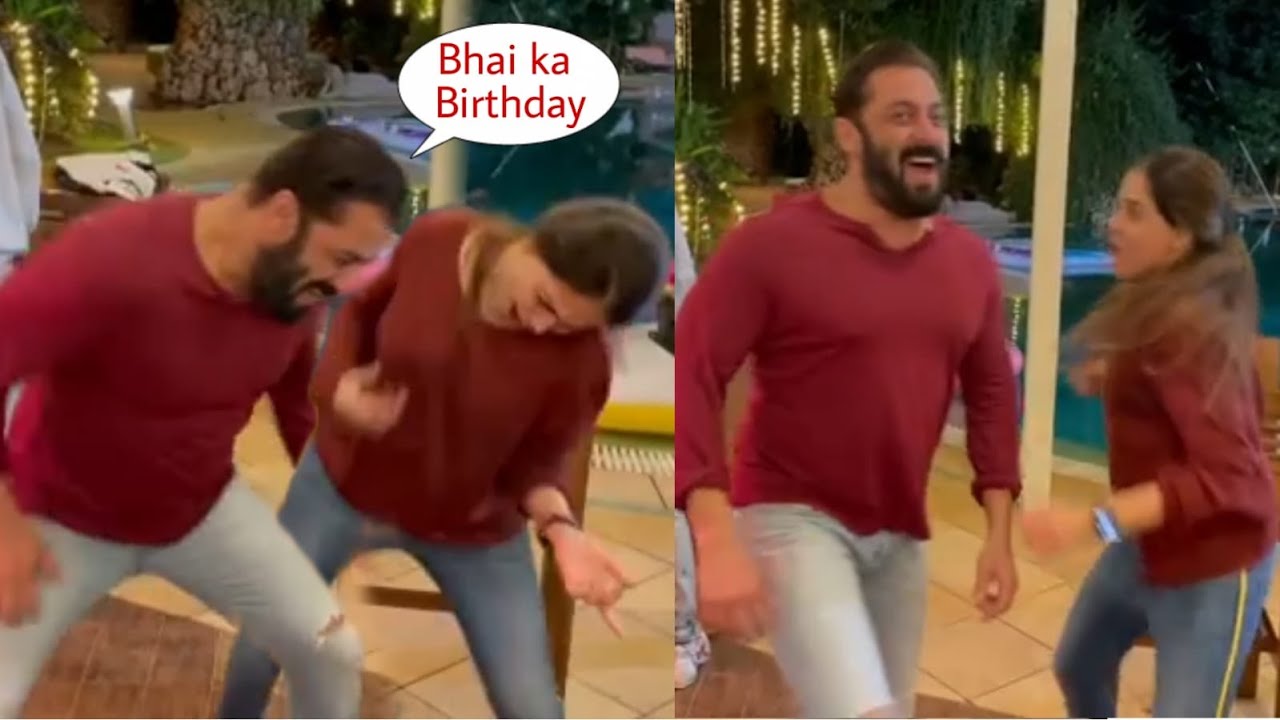 Salman Khan Genelia DSouza Madness Dance on Bhaijaan Birthday Party in Panvel Farmhouse