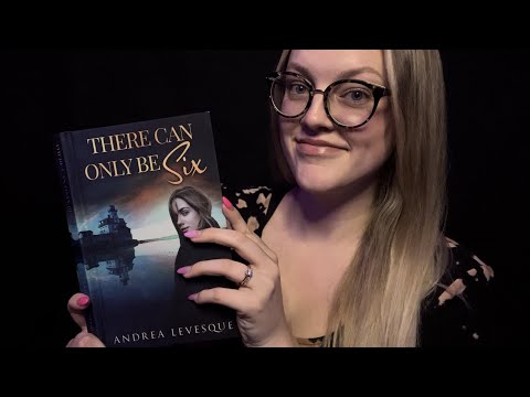 ASMR Reading to You Pt. 3 - up close whispers, page turning, book tapping