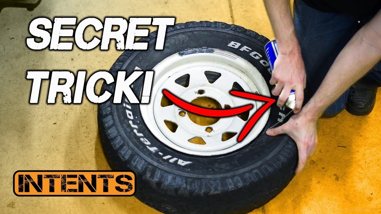 How To Put A Tire On A Rim How to manually remove a tire from rim - YouTube