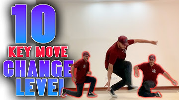 10 USEFUL DANCE MOVE for GO DOWN or CHANGE LEVEL (with names) - Dance tutorial - Alireza Sonic