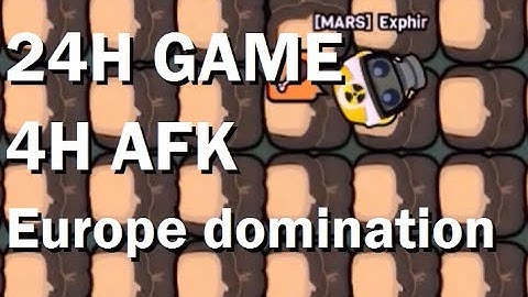 Devast.io 24H Total domination and 4H of AFK (255 Beds) ep8