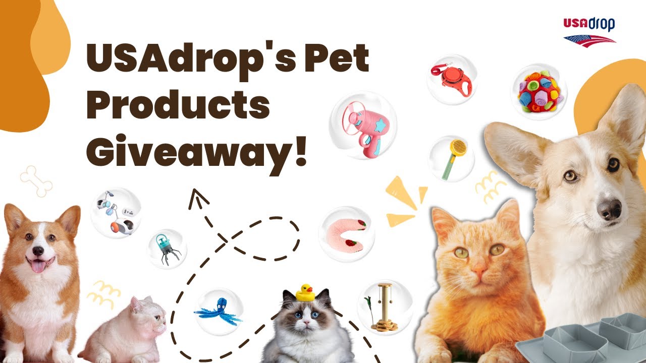 USAdrop Giveaway! Get Hot Dropshipping Pet Products for FREE (Limited Time Only)
