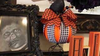 Halloween Home Decor Tour 2018 (My first ever YouTube video!) by Little Mrs DIY 196 views 5 years ago 10 minutes, 40 seconds