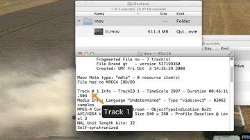 Extract Closed Captions from .mov as .SRT subtitles