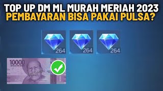 Cara top up/beli Diamond Ml termurah! Pembayaran bisa pakai pulsa!? - Mobile legends