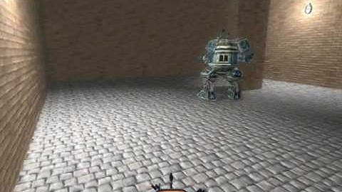 First AI character realized with 3dsmax 5.1