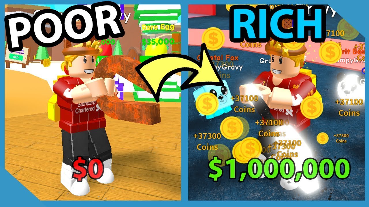 Becoming A Millionaire Buying The Best Pets Roblox Magnet Simulator - i gave my nephew a shiny thanos pet roblox magnet simulator