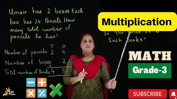 Multiplication I Unit-2 | Number Operations I Grade 3 I SNC I Mathematics I PEN Academy