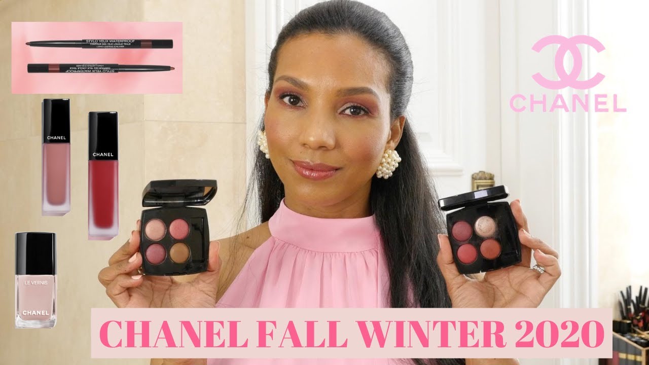 NEW CHANEL FALL WINTER MAKEUP COLLECTION 2O20 REVIEW THREE LOOKS