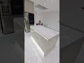 Luxe Kitchen Makeover: High-Gloss Cabinets &amp; LED Magic! ✨ #KitchenDesign #MSModularIndia