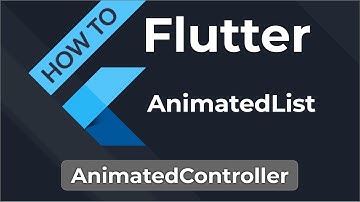 Flutter Todo using AnimatedList and AnimationController HOW TO