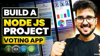 Node js projects for beginners Building a Voting Application! 🔥