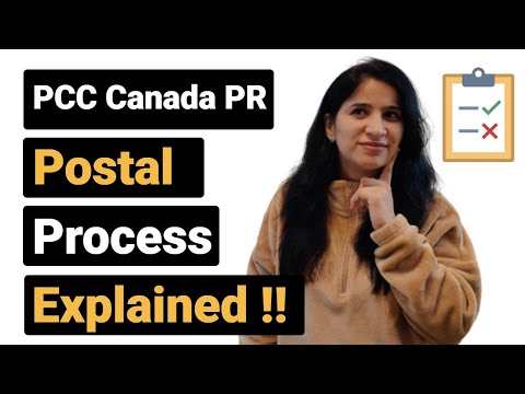 Police Clearance Certificate 2021 | PCC for Canada PR | BLS Postal Application Process