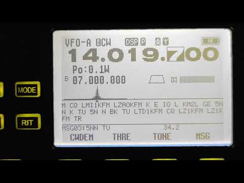 XİEGU X 5105 CW DECODE