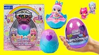 Hatchimals Pixie Rainbow Unicorn Party Exclusive Season 6 Secret Surprise
