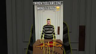 Food Delivery Simulator Pizza Thrown In Face #shorts #msc #simulator