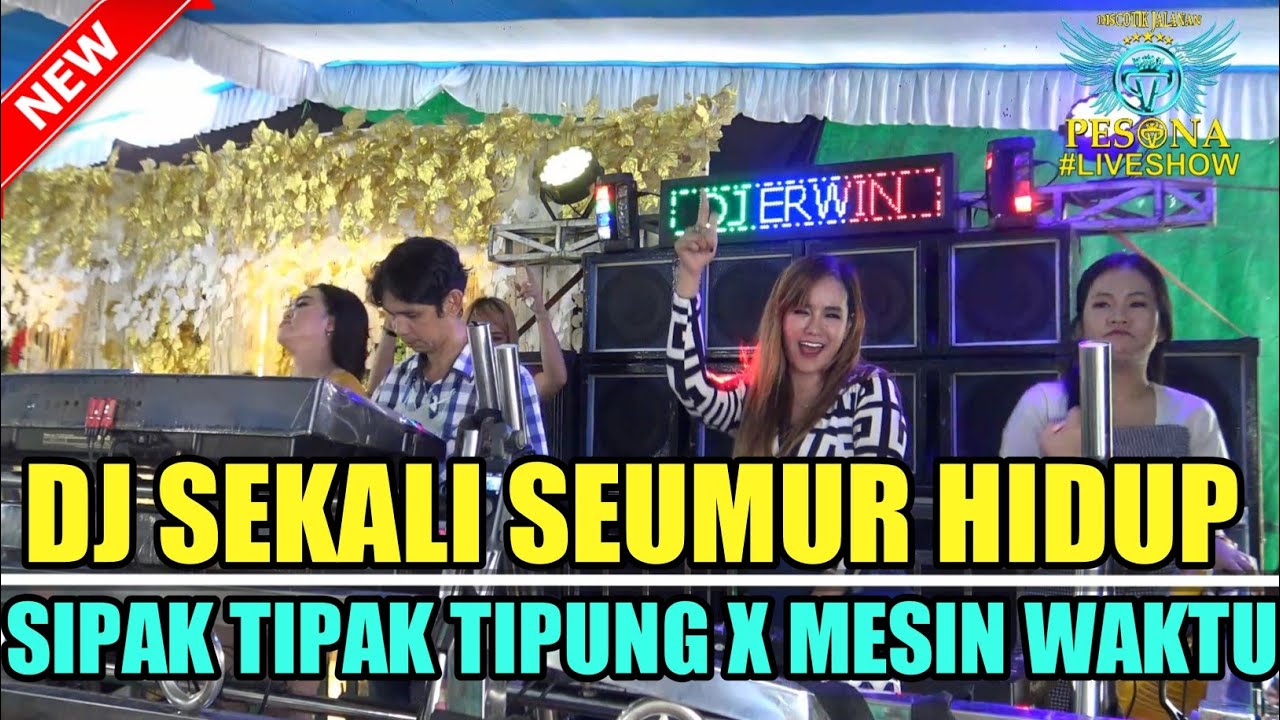 DJ SEKALI SEUMUR HIDUP X SIPAK TIPUNG X MESIN WAKTU OT PESONA LIVE CELIKAH VOL 1 - FDJ LIANA MARSYAH