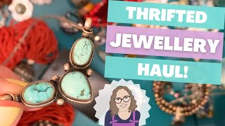 HUGE Thrifted Vintage Jewellery Haul! See What I Found At The Car Boot Sale, Charity Shops & More!
