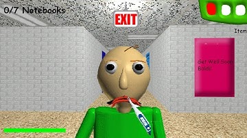 Baldi Is Sick! (Update 1) - Baldi