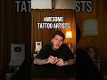 Awesome Tattoo Artists✍🏾 #tattoo
