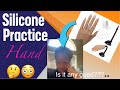 unbox&amp;review silicone practice hand|how to prep hand before using|how to apply tips on silicone hand