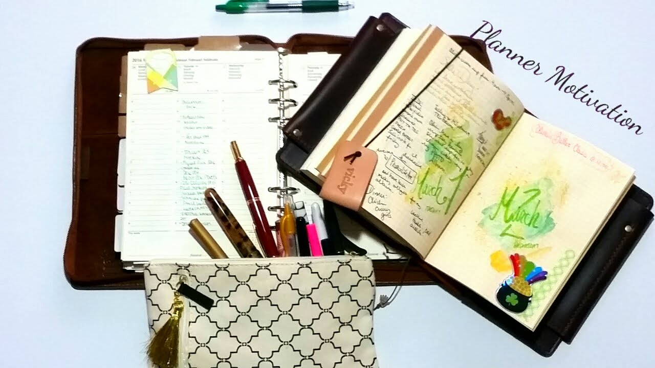 Staying Motivated with your Planner!! - YouTube